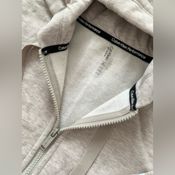 NWT Calvin Klein performance women’s  jacket fleece hoodie size M - Picture 3 of 6